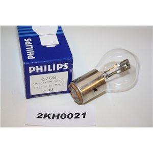 Philips bulb 6-volt 6v 15/15w ba20d