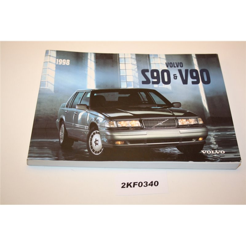 Volvo S90 V90 owners manual 1998 - JUNK.se